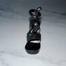 Monster High Create A Monster Cat Witch Black Heel Left Shoe Replacement CAM