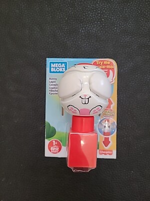 Mega Bloks First Builders Peek A Blocks BUNNY NEW