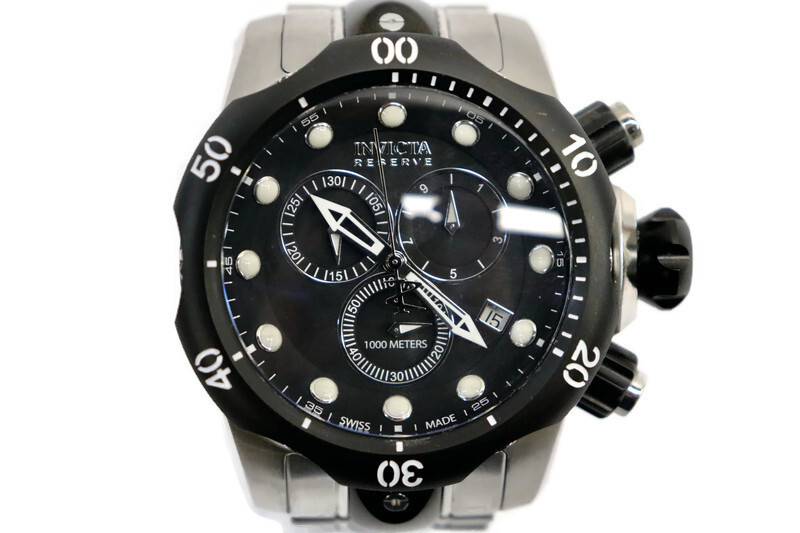 INVICTA - VENOM Model #5727 Men's Stainless Steel 53mm Chronograph