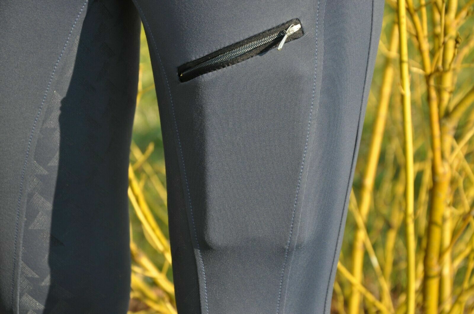 Damen Reitleggings Ariella - Stretch Reithose Mit Handytasche & Silikon Grip