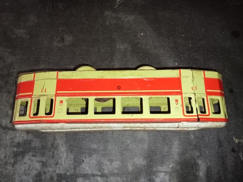 Altes Reibspielzeug TRAMWAY TROLLEY - STADION 1 MSB VEB - Germany - fehlt - Bild 7 von 15