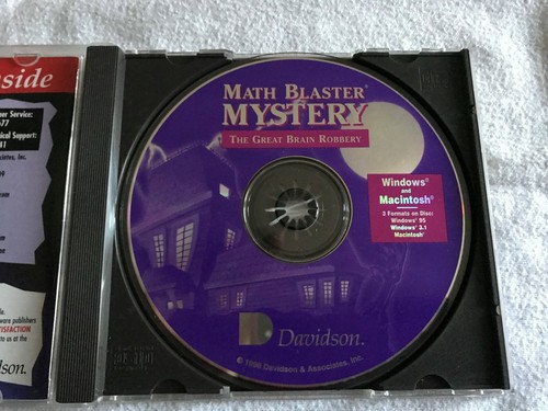 Pre Algebra P.C C.D Rom Windows 95 , Windows 3.1 & Macintosh - Afbeelding 4 van 4