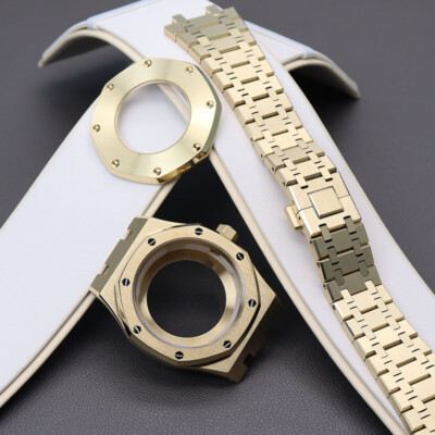 41mm stainless steel Watch Case Watch band For Seiko nh35 Movement 31.80mm Dial