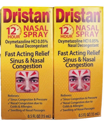 Dristan 12 hour Nasal Spray 15ml ( 2 pack ) ^^