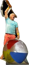 Jimmy Buffet  -Fun Fun Fun 83" Tall Life Size Cardboard Cutout Standee