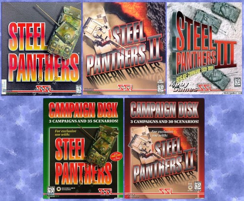 STEEL PANTHERS I, II, III & CAMPAIGNS +1Clk Windows 11 10 8 7 Vista XP Install