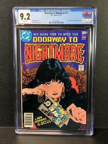Doorway to Nightmare 1 - CGC 9.2 (1st Madame Xanadu) JJ Abrams HBO MAX