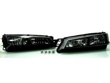 JDM SILVIA S14 14 240SX 95-99 KOUKI HEADLIGHT LIGHTS Chrome NEW Black Lens JAPAN