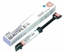 3 X SHOFU Beautifil II 4.5g Dental Composite Fluoride Releasing A1/A2/A3/ FC
