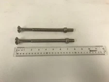 1/2" x 8" Stainless Steel Carriage Bolts with Nuts Qty:( 2 Sets )