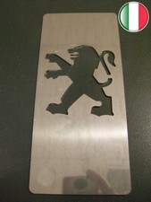 TUNING PEDALIER PEDALE REPOSE PIEDS UNIVERSAL PEUGEOT INOX 206 207 208 307 308