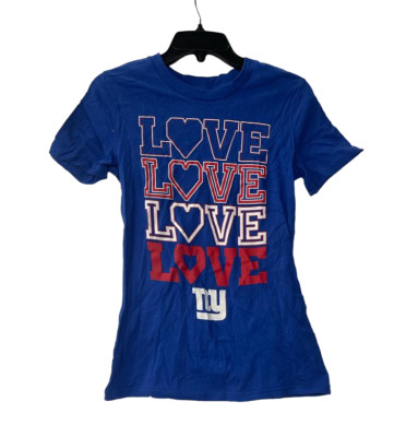 Team Apparel Jugend Mädchen Outerstuff New York Giants Emphatically T BLAU-L