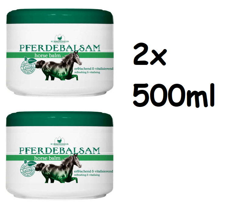 Equicid Pferdebalsam 1 Liter - Tonerde-Basis, Entspannt Sehnen & Gelenke - Nach Dem Training