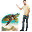 thumbnail 3  - SEA TURTLE Lifesize CARDBOARD CUTOUT Standup Standee Poster Prop Marine Turtle