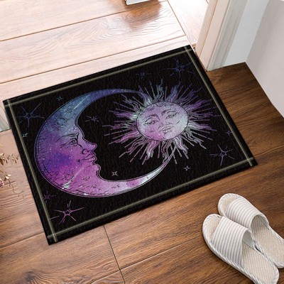 Universe Nebula Space Galaxy Stars Non Slip Bath Mat Floor Rug Door Mat 40*60 cm