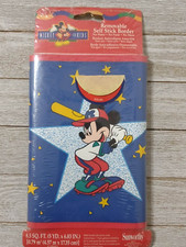 Disney Mickey For Kids Sports 5 Yd. Pre-Pasted Wall Border Roll Lot 36