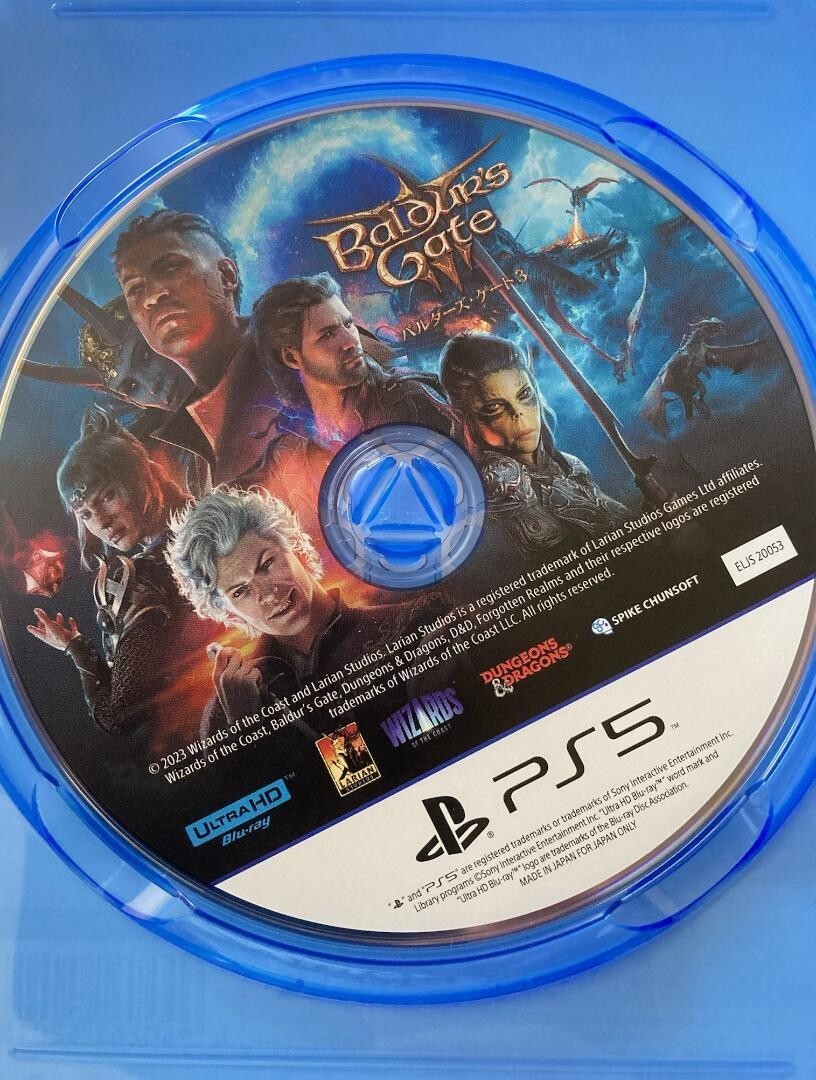 Japanese Version English Baldur's Gate 3 Für PlayStation 5 Englische Version Direkt Aus Japan 843221
