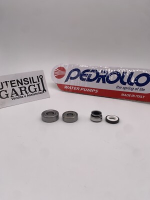 Kit Dichtung Aus Siliziumkarbid 13 Mm + 2 Lager Für Pedrollo Top Multi