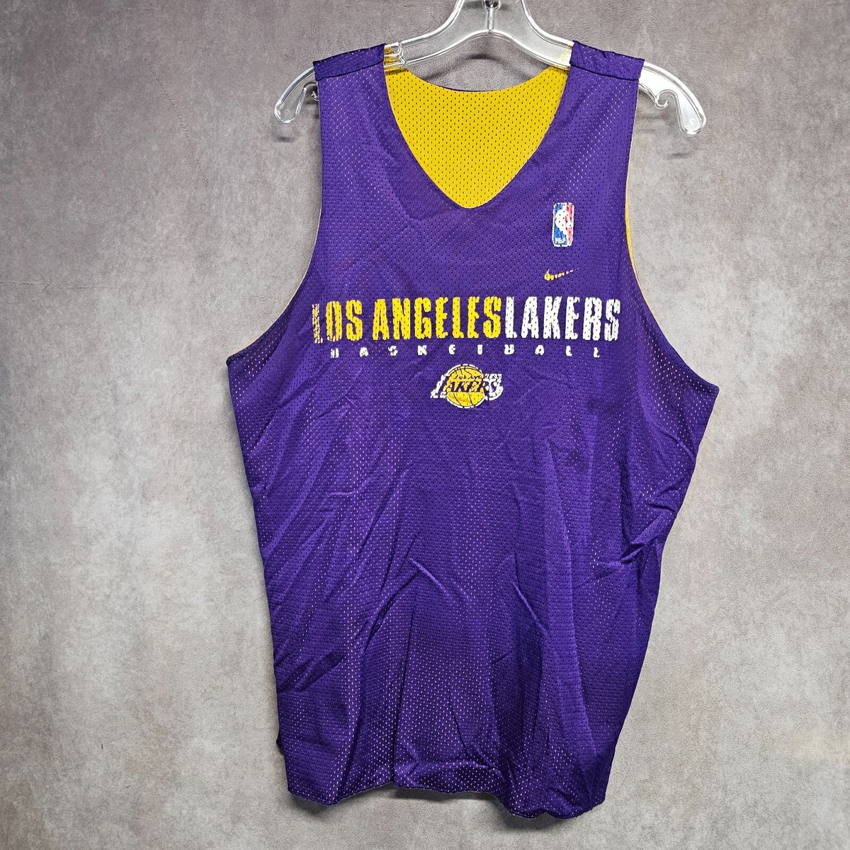 Vintage Nike NBA Los Angeles Lakers Kobe Bryant Reversible