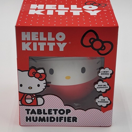 Hello Kitty Tabletop Humidifier 2 Mist Modes USB Powered 300ml Capacity