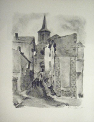 Lithographie Originale Lucien Maisonneuve 1948 Auvergne Chatel Guyon L Eglise Ebay Lithographie Originale Lucien Maisonneuve 1948 Auvergne Chatel Guyon L Eglise Ebay
