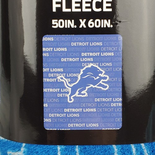 Manta polar Detroit Lions 50" x 60" Honolulu azul gris blanco ***NUEVA*** - Imagen 2 de 4