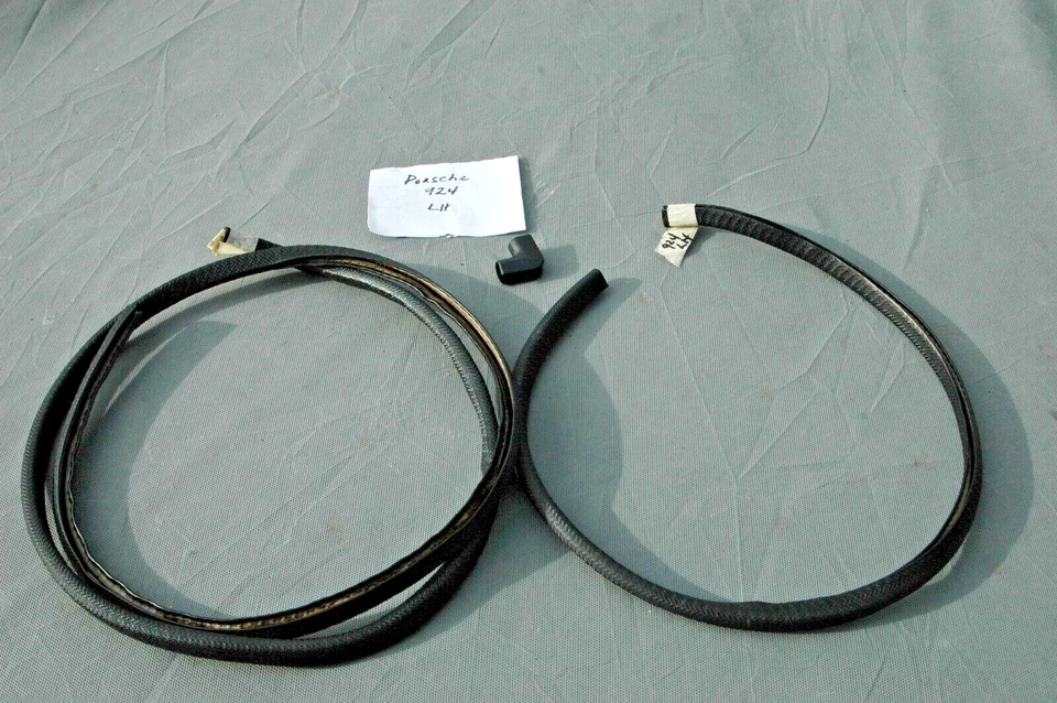 1977-1988 Porsche 924 944 Door Opening Weather Strips Welt LH OEM - Image 2 of 2