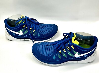 Nike Men's Free Run 642198-401 Blue Running Shoes Sneakers