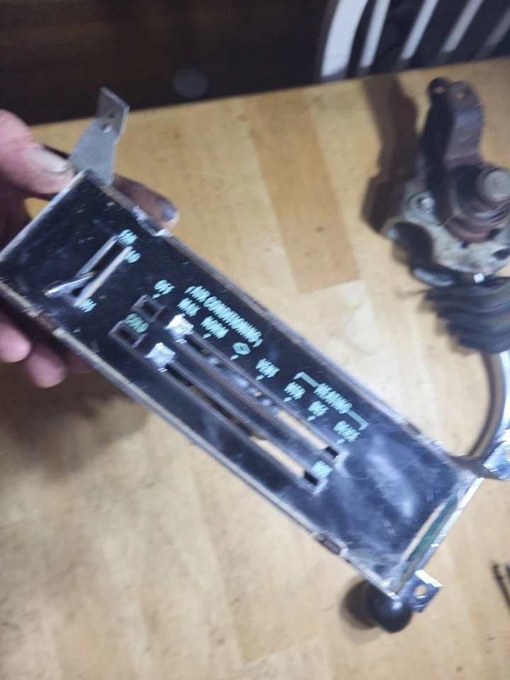Original GM 1970-1972 Chevy Chevelle El Camino Calefacción A/C Control #3979706 Bonito Foto 3 de 4