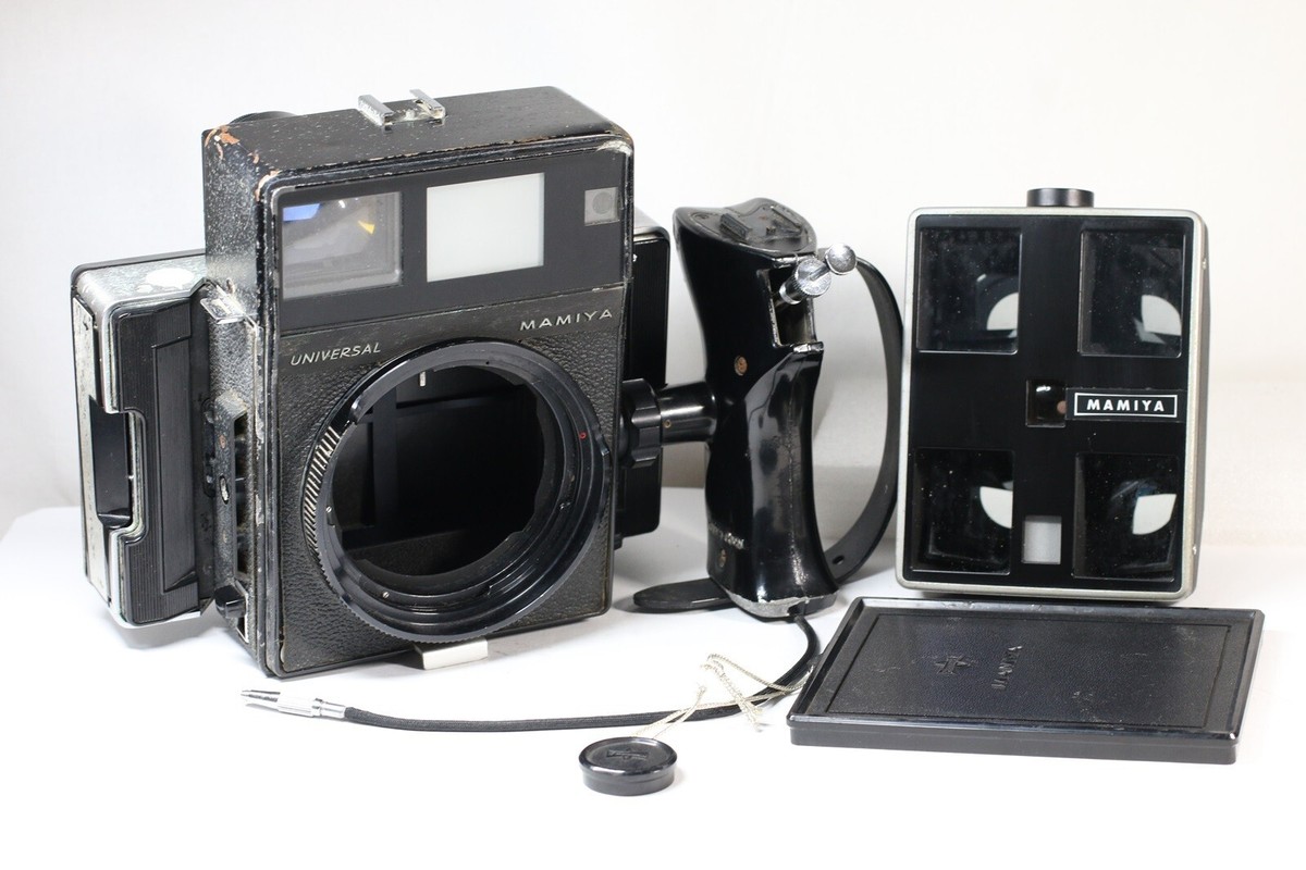 AS IS Mamiya Universal Press Way Lens Adapter 127mm Polaroid