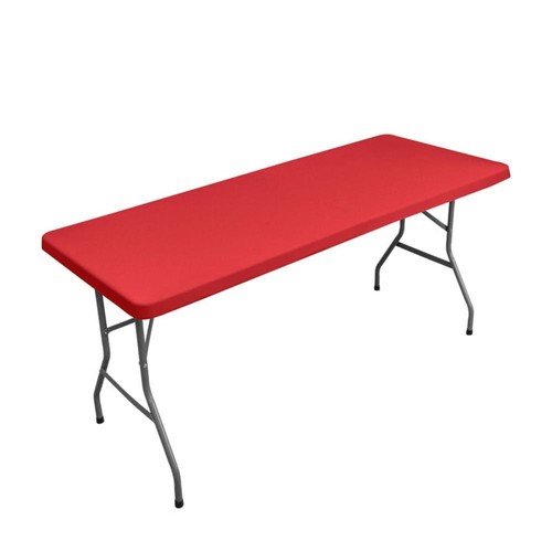 Spandex Picnic Table Cloth, Elastic Fitted Tablecloths for Rectangle Tables New - Picture 19 of 19