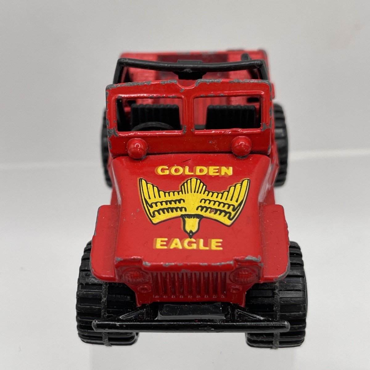 1981 Matchbox Golden Eagle Red 4x4 Jeep CJ Wrangler Diecast | eBay