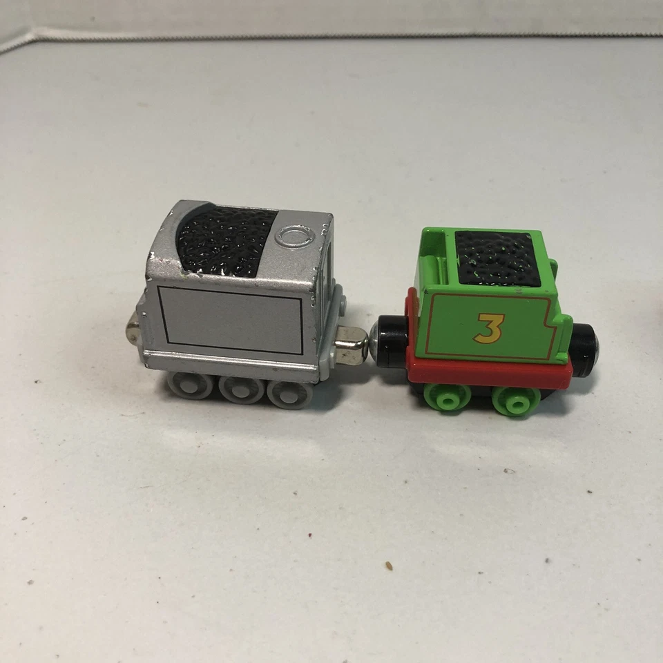 4 Train Cars Tenders Thomas and Friends Take Along Die Cart Learning Curve - Image 4 of 4