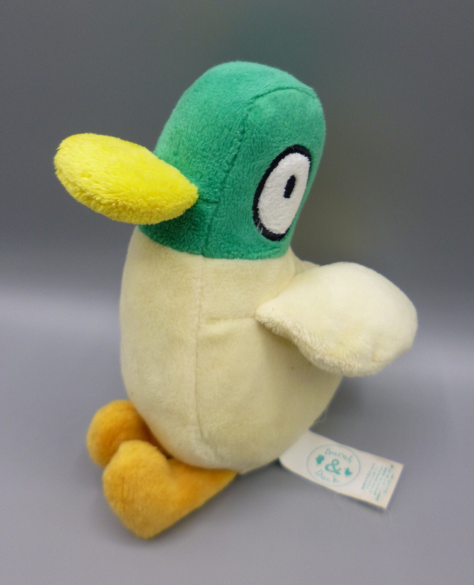 CBeebies Sarah And Duck Small Soft Plush Toy Quacks Sounds Noise