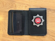 SIA Close Protection ID Card Holder / Warrant Card Wallet