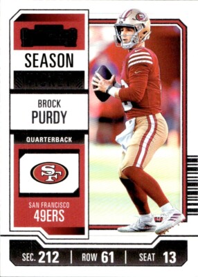 Brock Purdy - 2023 Panini Contenders - Season Ticket #86
