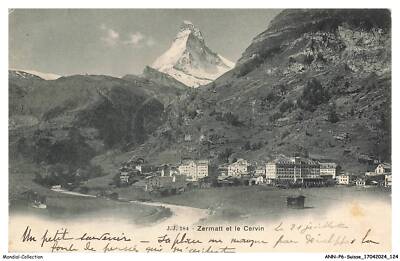 ANNP6-0417-SUISSE - ZERMATT - et le cervin