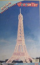 Eiffel Tower Wooden Toy Kit Japanese Version