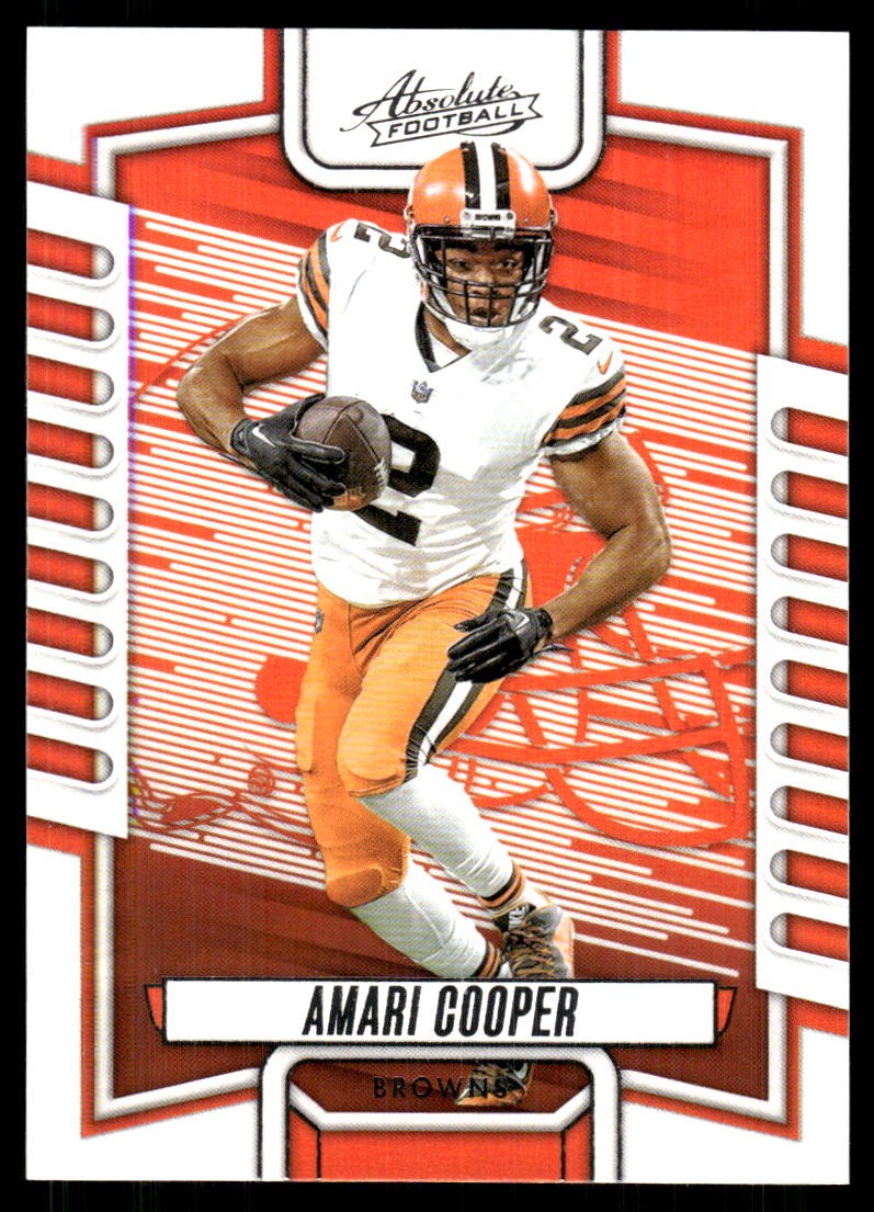 Amari Cooper 2023 Panini Absolute #84 Browns FREE SHIPPING StackedPacks