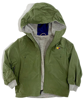 BELLAROSE - REVERSIBLE WIND BREAKER RAIN JACKET - NEW WITHOUT TAG - BOY 2T