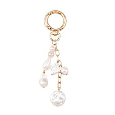 Keychain Gold Starfish Pearl Seashell Bag Purse Charms Summer Travel Gifts Women