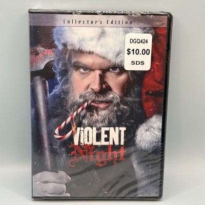 Violent Night DVD Collector's Edition David Harbour New Sealed Action Comedy