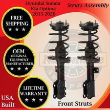 Monroe OEM Front Struts for Kia Optima Hyundai Sonata 2015-2020 Lifetime Warran.