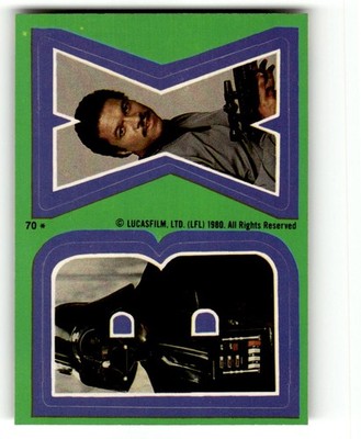 1980 Topps Star Wars: The Empire Strikes Back #70 B Stickers