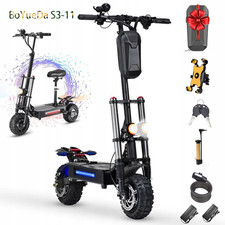 BOYUEDA S3-11 6000 Elektroroller 60V 38Ah 11 ZOLL Off-road Faltbar E-Scooter EU