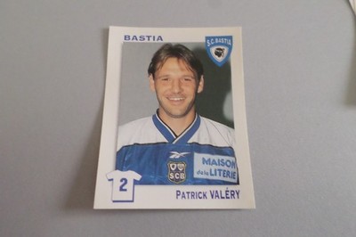 Panini Football Meisterschaft DE FRANCE Fußball 2000 P VALERY N 33 BASTIA