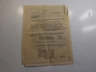 Military Letter 1922 Major Halsey Fort Liscum Alaska WWI WW1 WW2 World War Two