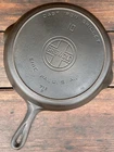 Griswold Cast Iron #10 Large Block Logo Skillet w/ Heat Ring