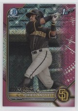 2022 Bowman Mega Box Fuchsia Mojo Refractor 90/199 Euribiel Angeles #BCP-32 he0