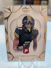 2024 Leaf Trinity Pristine Auction - Luther Burden #69 Bronze Foil (RC)